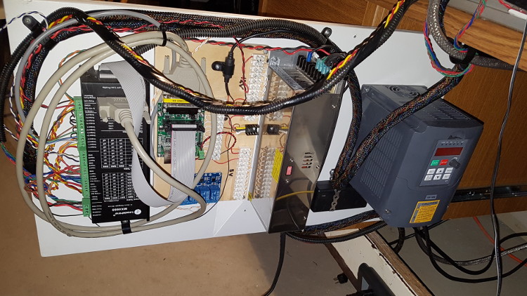 Urban CNC Router Leadshine MX4660 Electronics Layout