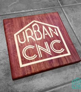 Urban CNC Inlay Cutting Board Charcuterie