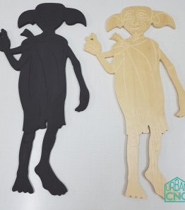 CNC Wood Carved Dobby